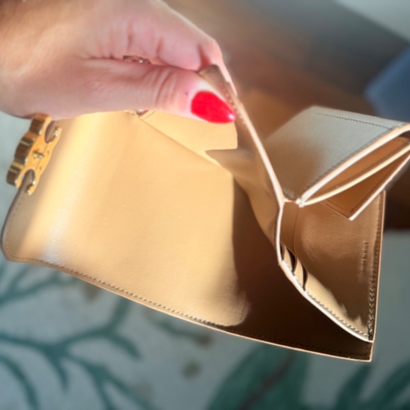 Celine Triomphe Small Flap Wallet – NWT from Paris - Picture 6 of 9